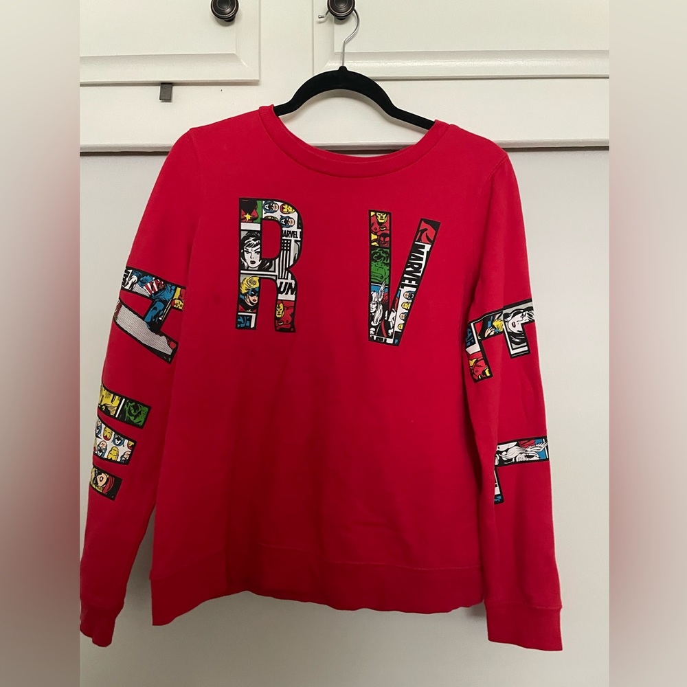 Disney Marvel crop sweatshirt
